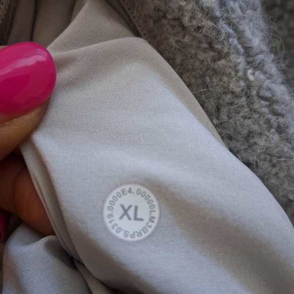 Lululemon Tundra Trek Full Zip Hooded Jacket Gray Mens Size XL Style M3BRPS - Picture 3 of 11